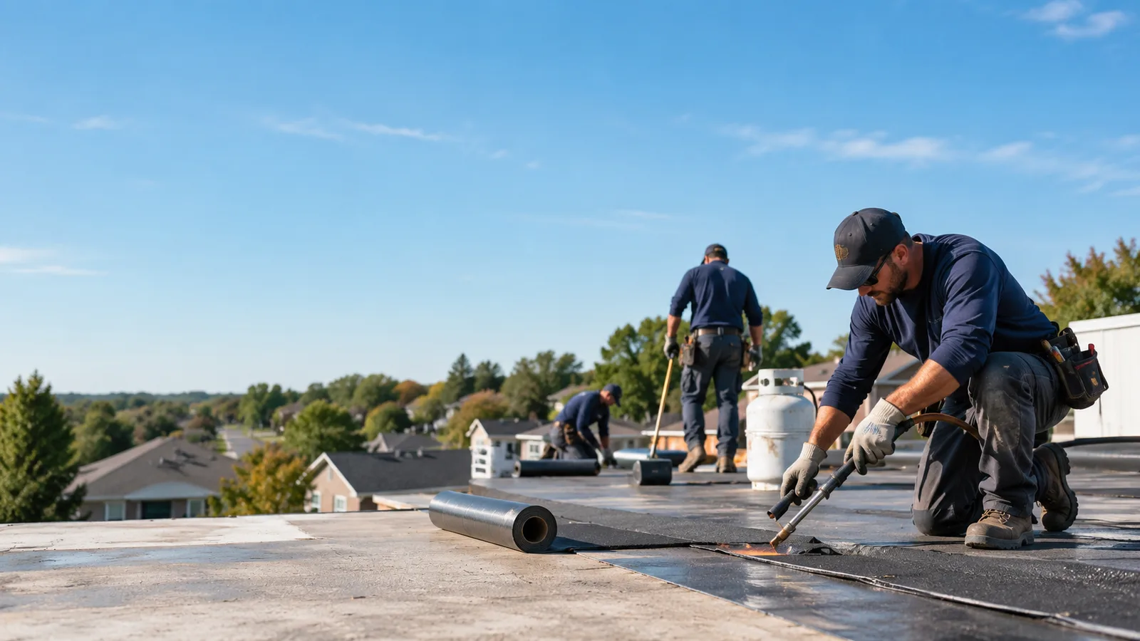 Flat Roof Leak Repair providers in Laura, OH
